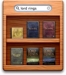 Delicious Library Dashboard widget